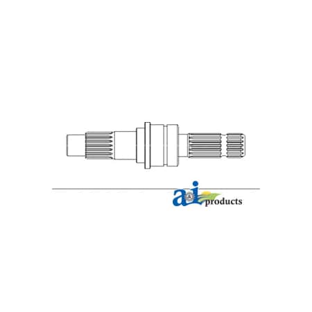 A & I Products Shaft, Output 4.6" x14.2" x4.7" A-9840406